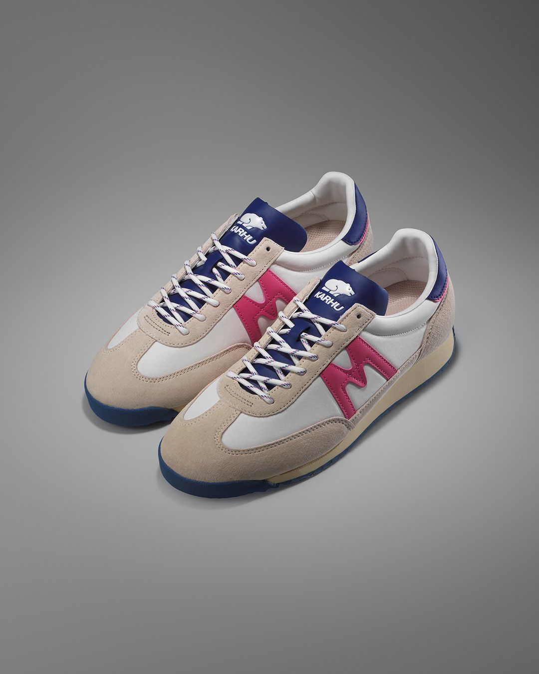 karhu mestari whitecap gray hot pink