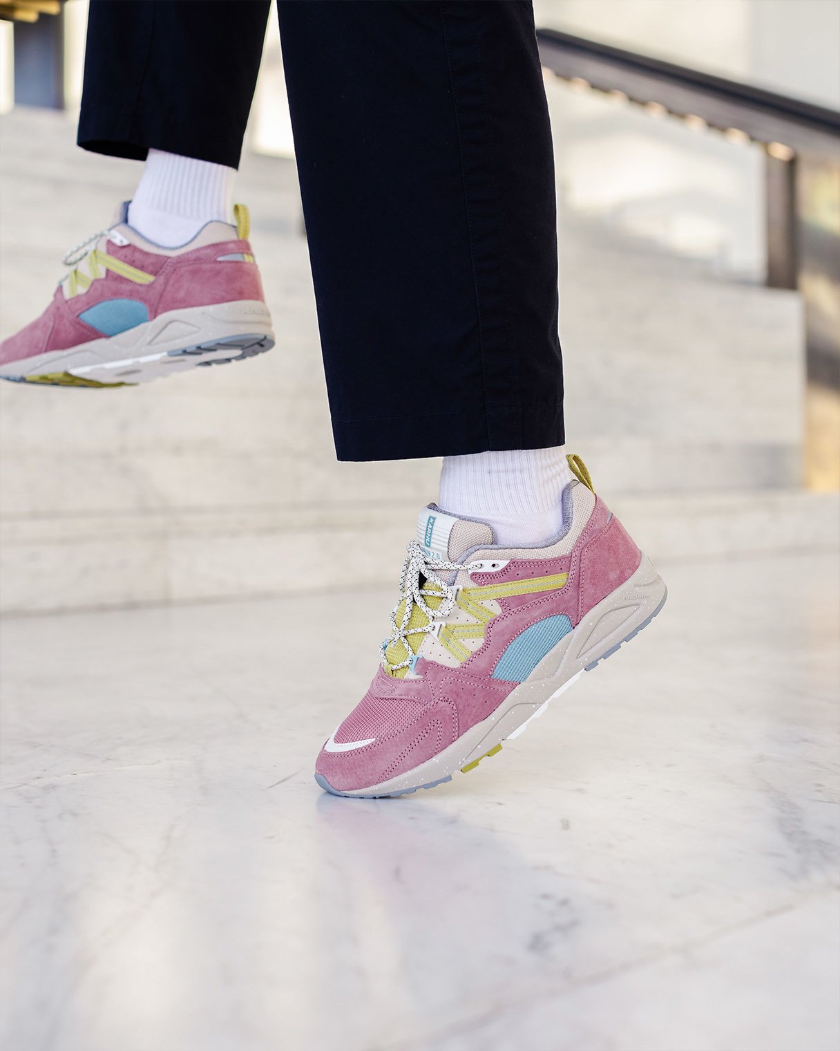 karhu fusion 2.0 lily white lilas